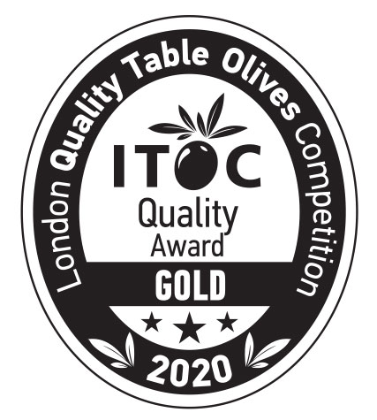 Gold award for the Nefeli Bloody Mary olives!