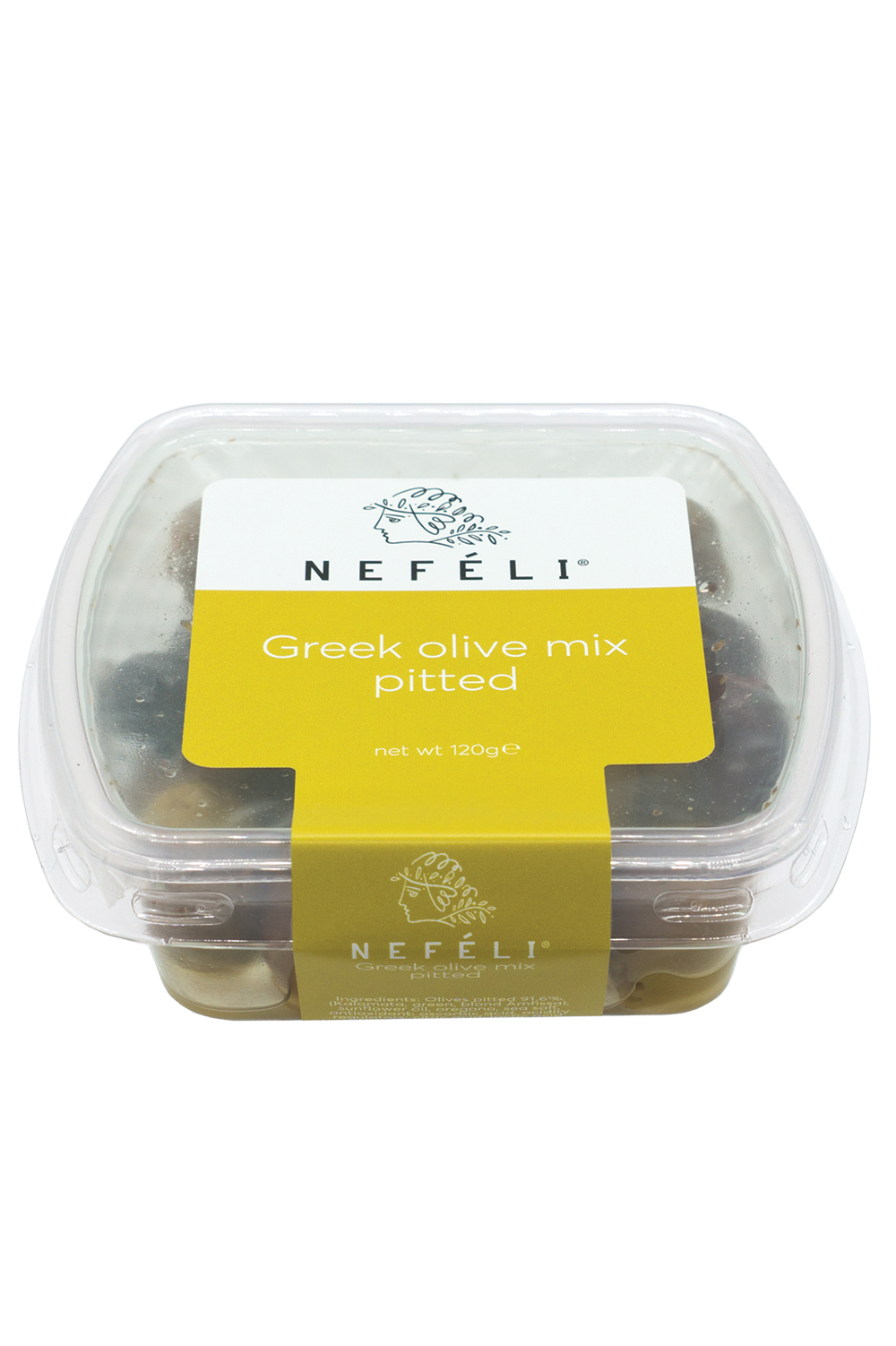 Greek olive mix pitted in modified atmosphere