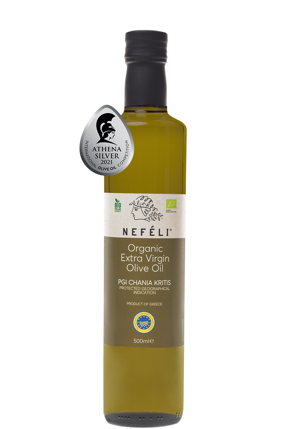 Organic Extra virgin olive oil PGI Chania Crete